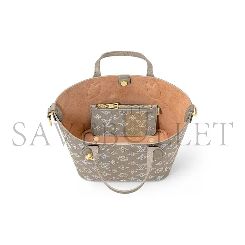 LOUIS VUITTON MAHINA LEATHER FLIGHT MODE CARMEL HOBO M23758 (20*20*12.5cm) 